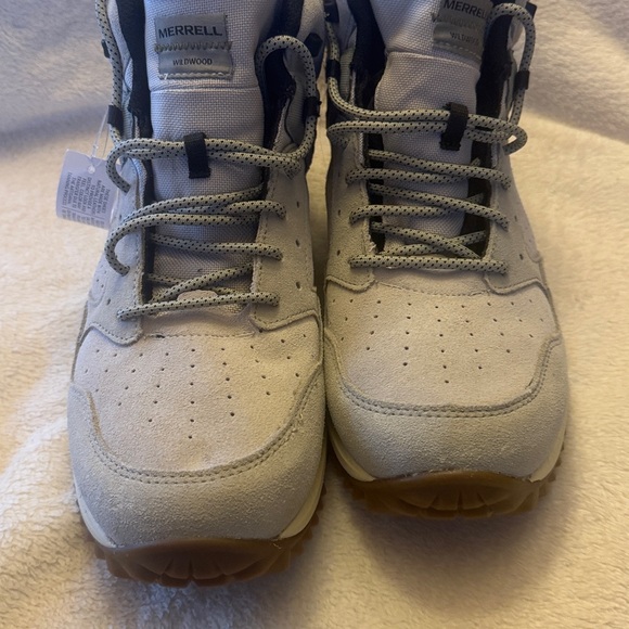 Merrell wildwood, waterproof men suede hiking boots size 11.5 - Picture 3 of 7